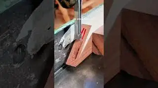 Woodworking square hole drill bit square hole opener #diy #woodworking #tips #shorts