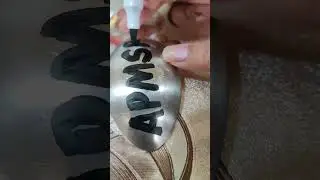 Letter's with a Floating Pen!!A,P,M,S,R,N!!Tag your cute names!!#satisfying #shorts #trending