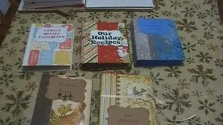 Handmade Heirloom Recipe Albums: Crafty Share for the Holidays!