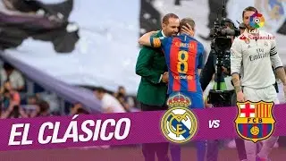 El Cl&aacute;sico - El saque de honor de Sergio Garc&iacute;a