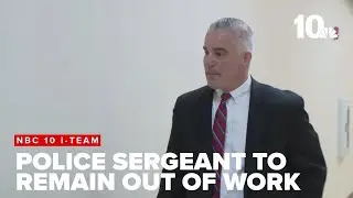 Judge rules Providence police sergeant will remain out of work for now