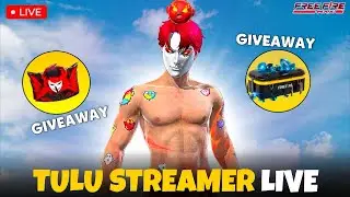 Giveaway & Team code Gameplay 🔥 Tulu Streamer Live 🔴 Free Fire Max