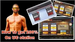 How to get 200%  on Uc Station || tips & tricks || Logical explanation by 🔥Dcosta Playz🔥