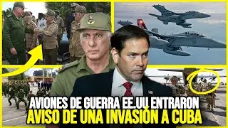 ÚLTIMA HORA🚨 AVIONES de USA entraron a CUBA // DICTADURA Paralizada // Filtran JUICIO a MADURO