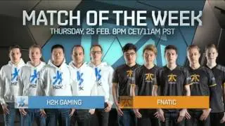 Pre-show EU LCS Week 7 Day 1  Spring Split Season 6 2016