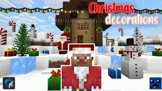 christmas decorations. Addon navide&ntilde;o para Minecraft bedrock 1.18