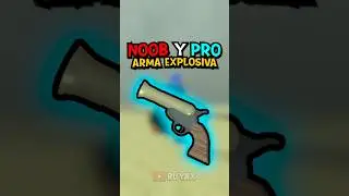 EL NOOB y EL PRO con el ARMA EXPLOSIVA de RIELES MUERTOS (DEAD RAILS)