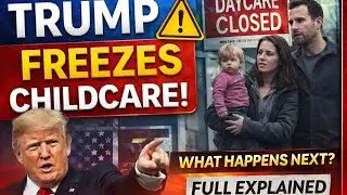 Trump Freezes Childcare Funding | What This Means for Millions of Families (Full Explained)