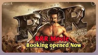 RRR Movie Booking Tickets Date | RRR Movie Tickets Booking Confirmed |RRR Tickets Opened|