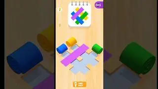 Color roll 3D - Level 128 😱|#shorts #gameplay #gaming #shortvideo
