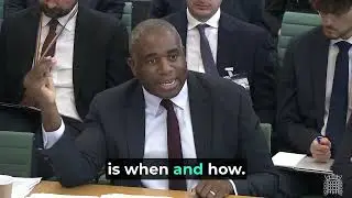 Gaza War: Foreign Secretary challenged by Monica Harding MP at the Int. Development Committee