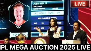 IPL MEGA AUCTION 2025 LIVE UPDATE : IPL PLAYER AUCTION 2025 /IPL MEGA AUCTION UPDATES 2025