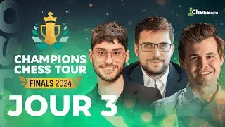 MVL et Alireza en phase FINALE du Champions Chess Tour | JOUR 3