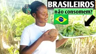 COMIDA TÍPICA DE MOÇAMBIQUE. folha da Mandioca🇲🇿 Macacheira🇧🇷