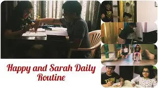 Happy And Sarah Daily routine || lockdown summer masti  || Happy And Sarah Show