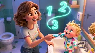Brush Time Magic Fun 🪥✨ | Kids Dental Hygiene Song | Fun Learning for Toddlers
