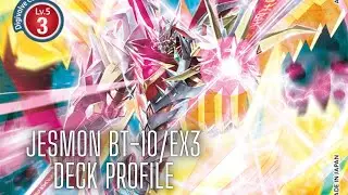 Digimon TCG! BT-10/EX3 Jesmon Deck Profile!