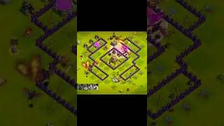 Town Hall 7 Attack on Hybrid base #clashofclans #supercell #townhall7