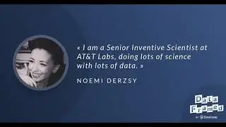 #56 Наука о данных в AT&T Labs Research (совместно с Ноэми Дерзи)