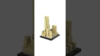 Rockefeller Center built with LEGO!