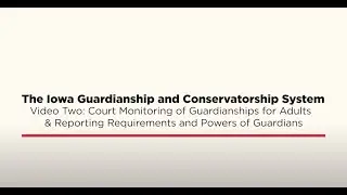 Court Monitoring of Guardianships