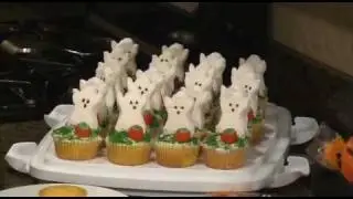 Halloween Ghost Cupcakes