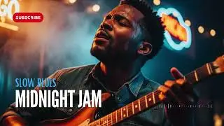 Slow Blues Guitar 🎸 Night Bar Jam &ndash; Feel Every Note