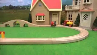 BRIOをコントロール！リモートコントロールエンジンと踏切 peppa pig Anpanman.mp4