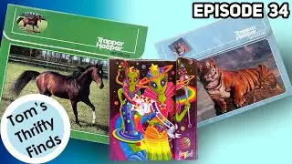 Trapper Keeper History & Folder Talk - Tom's Thrifty Finds #34
