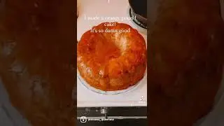 Miss TB's Zesty Surprise: Orange Pound Cake Recipe