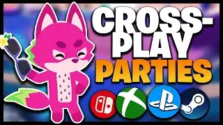 CROSS-PLAY PARTY TUTORIAL ON SUPER ANIMAL ROYALE PS4 | XBOX | NINTENDO SWITCH | PC