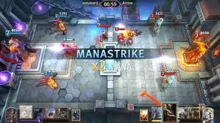 ManaStrike: Ob Nixilis (black) vs Dovin Baan (blue/white)