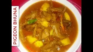Pigeon Curry Recipe - Cooking Pigeon Gravy In Indian style - Kabutar Bhuna Recipe