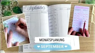 Planung, Patreon, Sparspiele spielen ✨September 2025 ✨Budgetplanung ✨ Monatsplanung