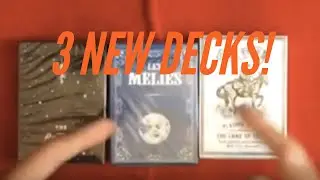 Unboxing 3 new decks from Pure Imagination Projects! // KardTrickKid