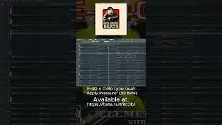 E-40 x C-Bo type beat - Apply Pressure (89 BPM) #shorts #e40 #cbo #westcoast #typebeat #beats #new