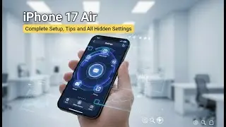 iPhone 17 Air &ndash; Complete Setup, Tips, and All Hidden Settings
