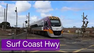 Victorian Railways: Surf Coast Highway, Grovedale Level Crossing