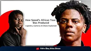 This Is How Speed&rsquo;s African Tour Was Produced &mdash; Logistics, Cameras & Chaos Explained 🔥🎥