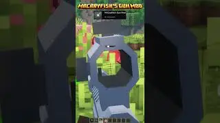 Minecraft Best Gun Mods ! #1 #shorts #minecraft