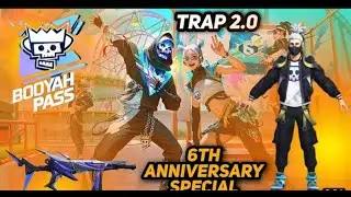 TRAP 2.0 ALL REWARDS || FREE FIRE TRAP 2.0 REWARDS || 6TH ANNIVERSARY REWARDS||