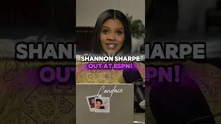 Shannon Sharpe is OUT at ESPN.