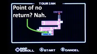 Super Metroid Glitches - Reverse Tourian Escape on Console