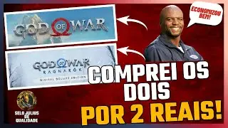 GOO OF WAR 2018 E RAGNAROK DELUXE EDITION POR 2REAIS$ #pcbarato #xeon #godofwar