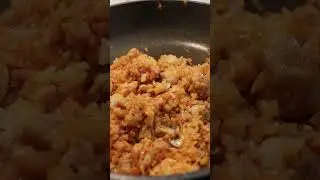It's Pikachu? Omelet Rice #3 #cooking #pokemon  #shorts