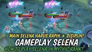 SELENA GAMEPLAY SOLO RANK | BEST BUILD SELENA 2022 | MOBILE LEGENDS