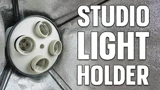 4in1 Photography Light Socket - Super Lamp Holder SLH3 - E27 Studio Light Holder