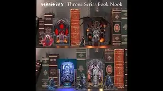 @MiniCityDesign Распаковка всех 4 фигурок из серии «Троны»