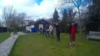 LONG DISTANCE ARCHERY COMPETITION - THE LONDON ARCHERS - 2ND END -  25.03.2023 #archery #clout