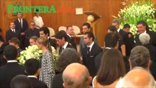 Funeral de María Elvia Amaya de Hank